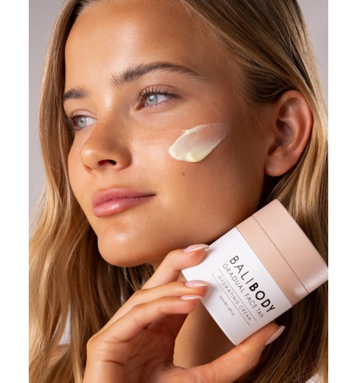 Bali Body Gradual Face Tan - Nawilżający krem do twarzy z stopniowym efektem opalania