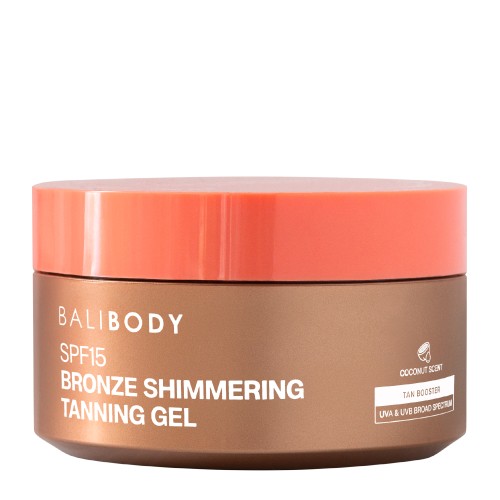 Bali Body Shimmering Tanning Gel SPF15 – Żel do opalania z efektem shimmeru SPF15